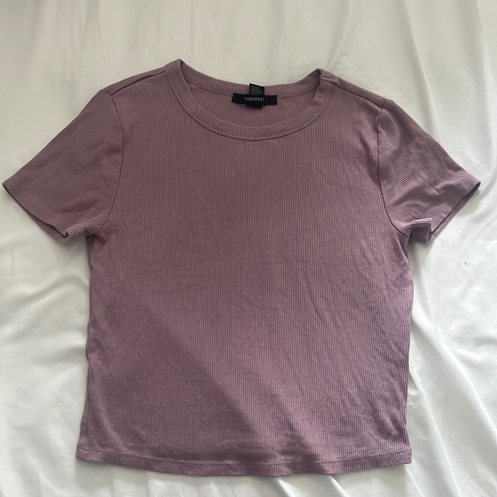 Purple forever 21 shirt